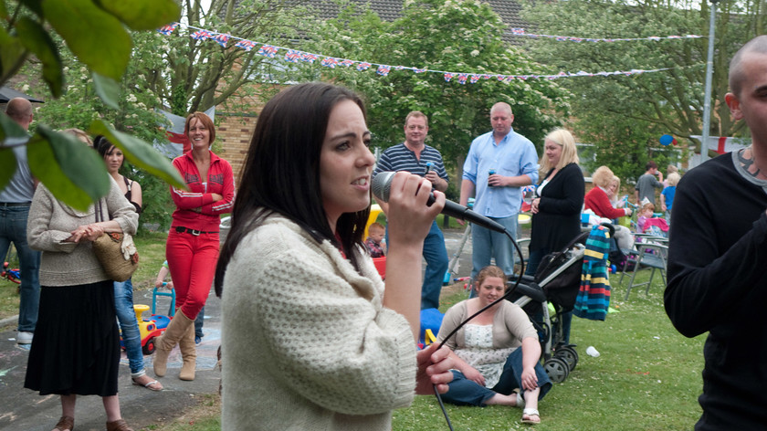 DGPX290411-025 
 Keywords: DGPX290411, Edmond Carr, Poets Estate, Royal Wedding, Street Party