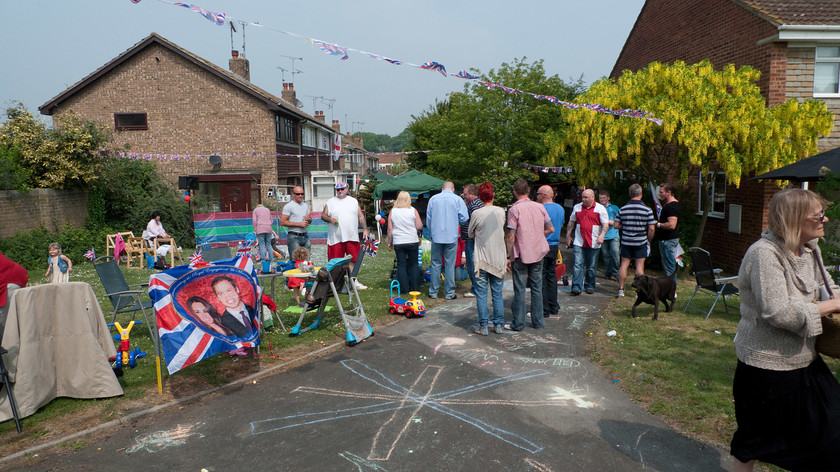 DGPX290411-007 
 Keywords: DGPX290411, Edmond Carr, Poets Estate, Royal Wedding, Street Party