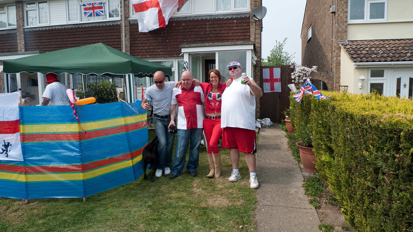 DGPX290411-002 
 Keywords: DGPX290411, Edmond Carr, Poets Estate, Royal Wedding, Street Party